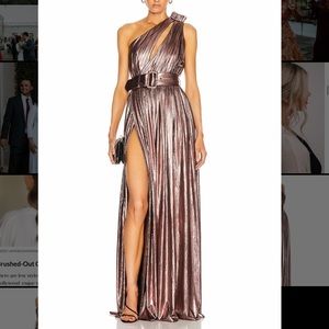 Retrofete Andrea Maxi Dress - NWT Rose Gold